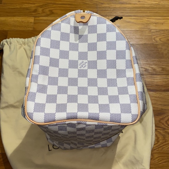 AUTHENTIC - Louis Vuitton - Damier Azur - Speedy 30 - Picture 4 of 16